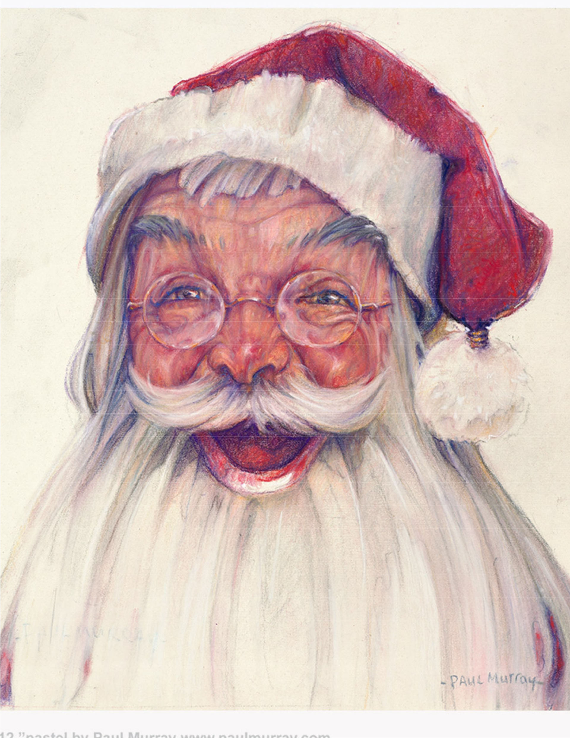 Santa Claus smiling