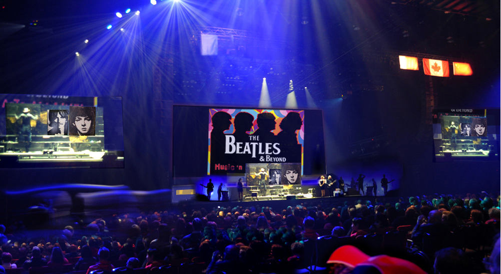 The Beatles and Beyond stage